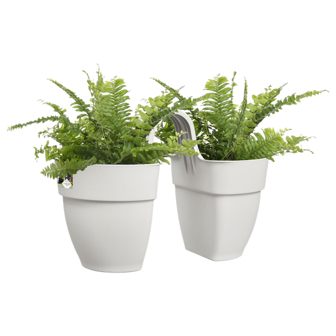 vibia campana flower twin 21cm seidenweiß